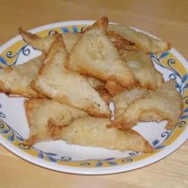 Roomkaas Wontons